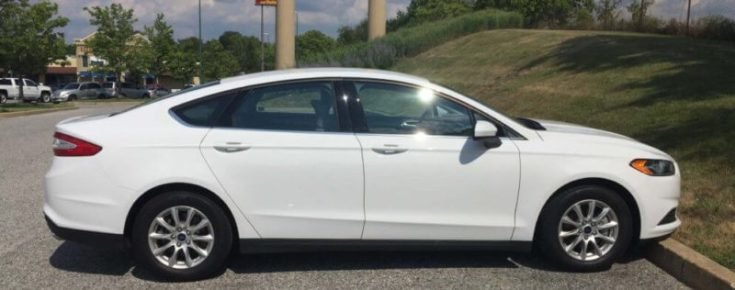Our new car, a 2016 Ford Fusion.
