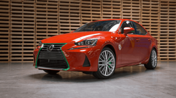 The Lexus Sriracha IS