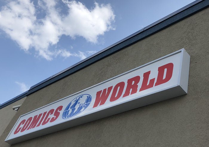 Comics World opens today in its new location