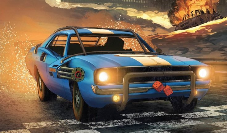 Gaslands: Refuelled, a post-apocalyptic vehicular mayhem tabletop game