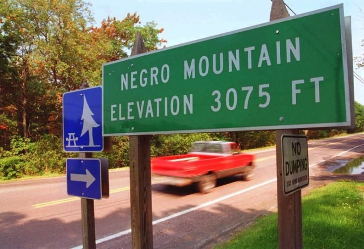 Maryland finally removes signs referring to 'Negro Mountain' - Bent Corner