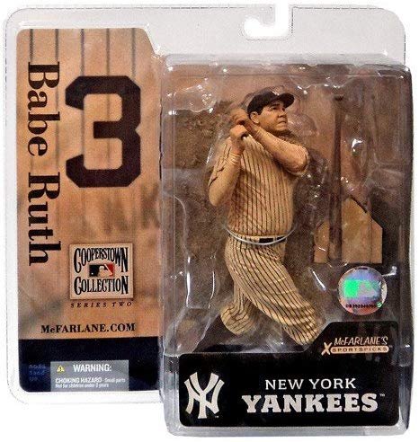 Funko Pop! Babe Ruth black and white Walmart exclusive - Bent Corner