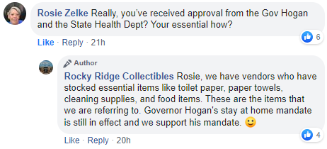 Rocky Ridge Collectibles announces it will reopen today - BENT CORNER