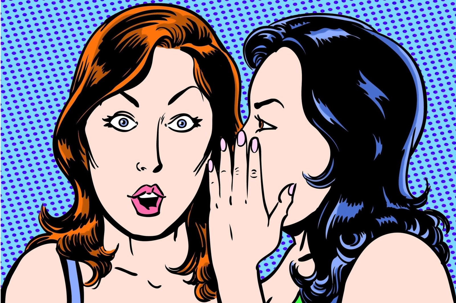 There is a super secret female whisper network in comics!