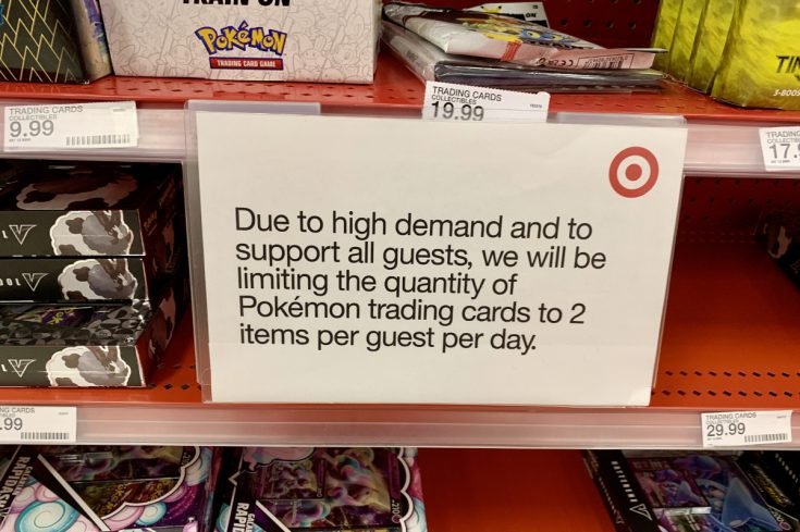 Remember when Target said it wasn’t going to sell Pokémon cards?
