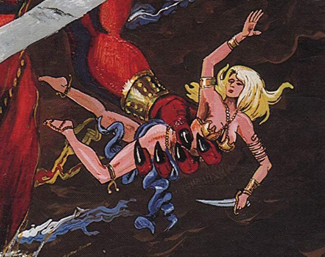 The woke Dungeons & Dragons Efreeti premium statue