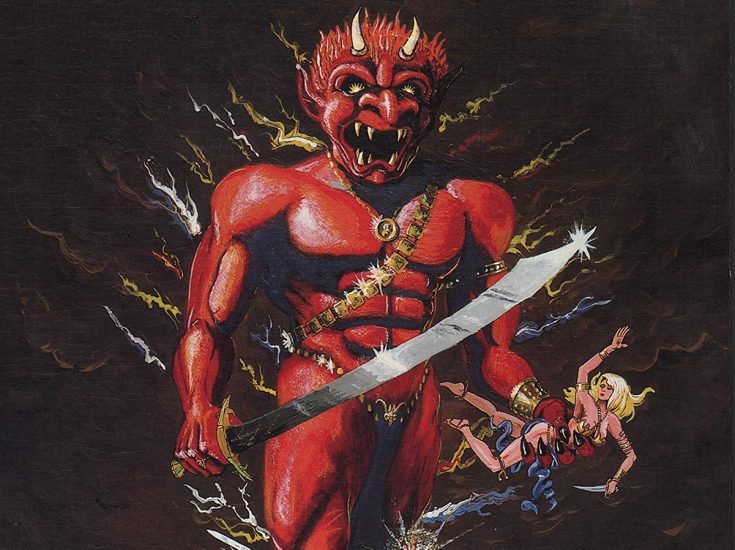 The woke Dungeons & Dragons Efreeti premium statue