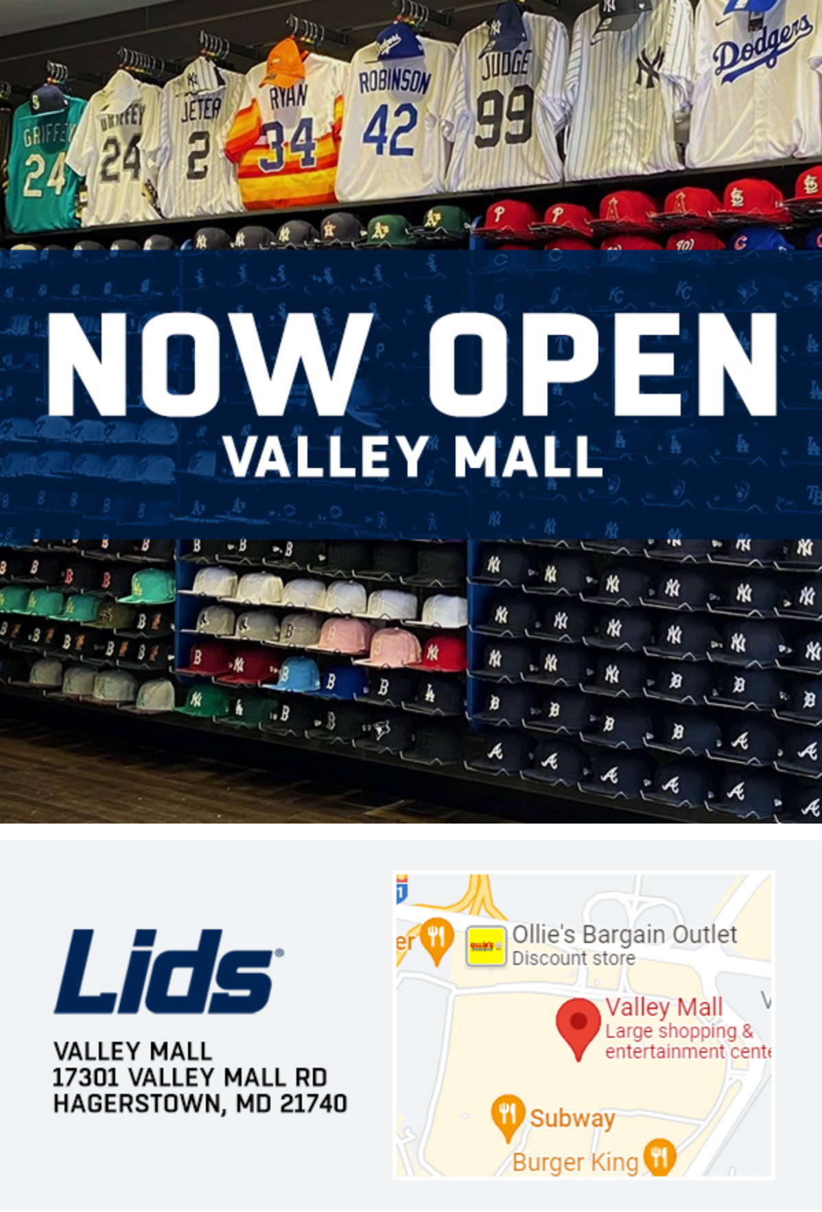 Finally, Lids returns to the Valley Mall - Bent Corner